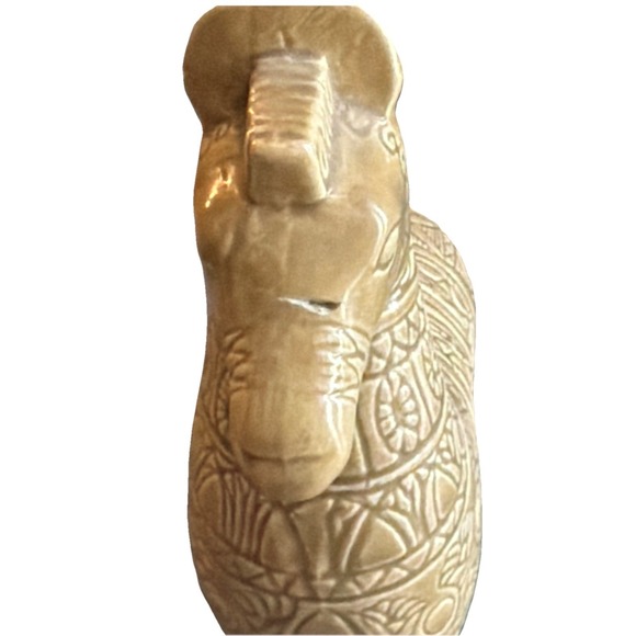 Vintage Horse Zebra Bitossi MCM PJ 6.5" Ceramic  Statue Figurine Boho Decor - Picture 8 of 10